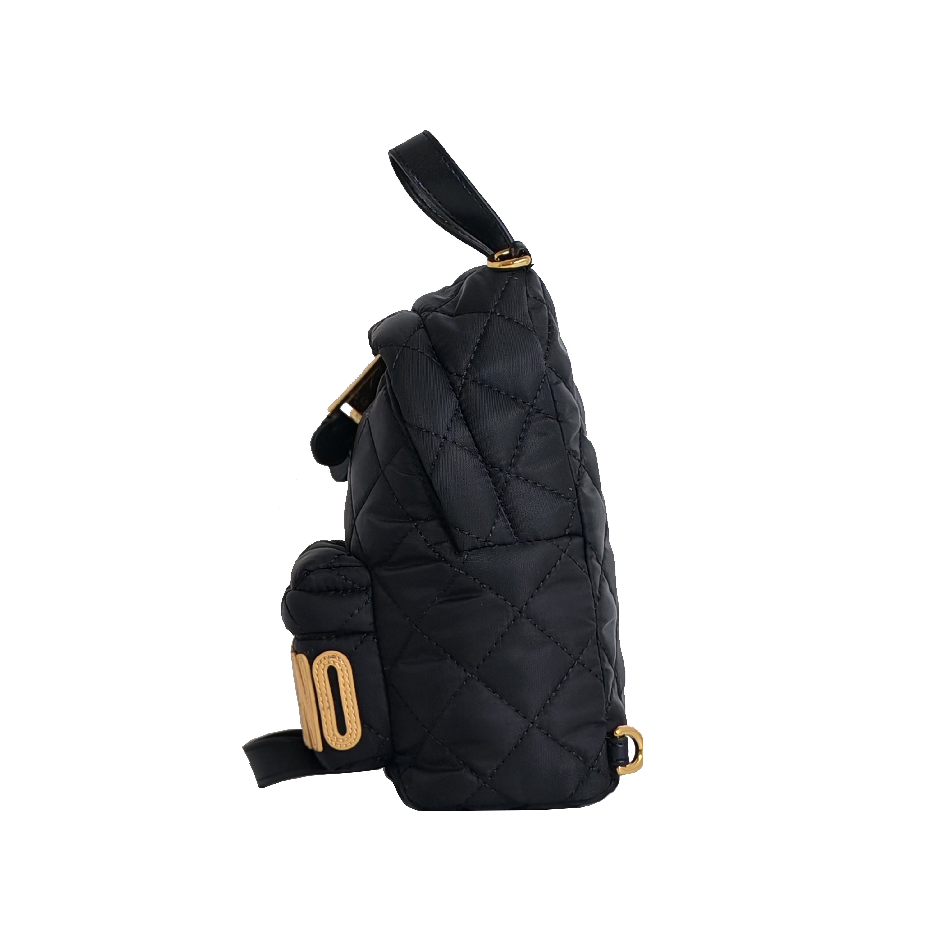 Moschino quilted backpack on sale